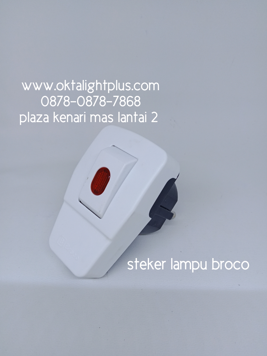 Steker ON OFF Broco | OktaLight+